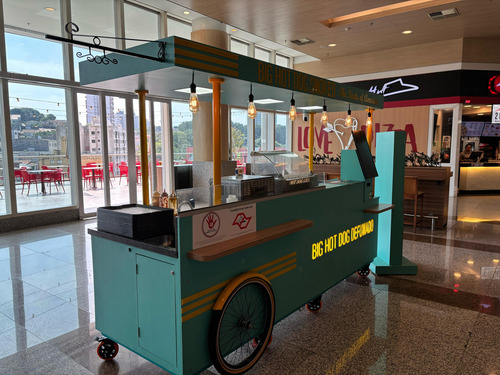 Carrinho Genérico Lanches Diversos - Pronto Para Vender (Usado)