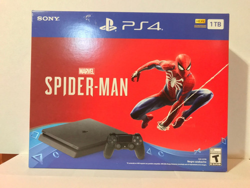 Consola Sony Playstation Ps4 Spider Man