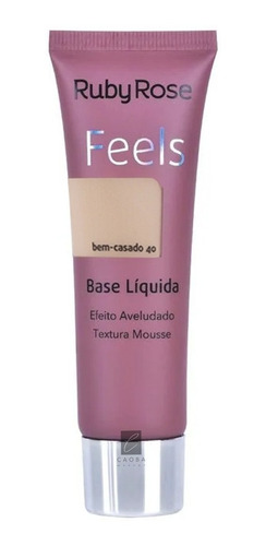 Base Líquida Feels De Ruby Rose Original Caobamakeup
