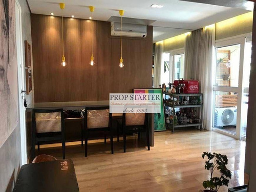 Imagem 2 de 12 de Vendo Lindo Apartamento Em Moema Com 56m² - Ap1221