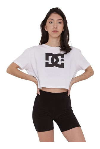 Camiseta Dc Shoes Star Cropped Original