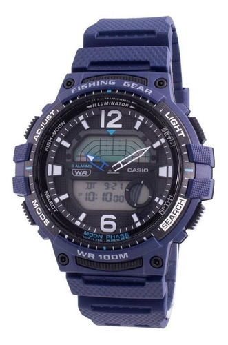 Reloj Para Hombre Deportivo Azul Casio Wsc-1250h-2av