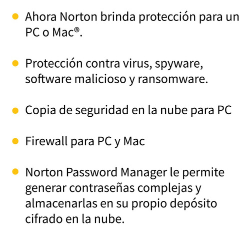 Norton 360 Deluxe - 5 Dispositivos, 1 Año
