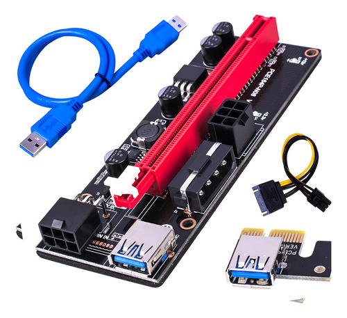 Nuevo Adaptador Usb De Extensión De Gráficos Pci-e 1x A 16x