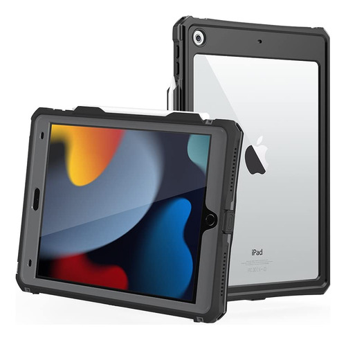 Mruozrui 10.2 Funda Impermeable Para iPad 9a 8a Generación,