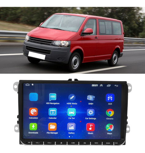Reproductor De Vídeo Multimedia Para Coche De 9 Pulgadas Par