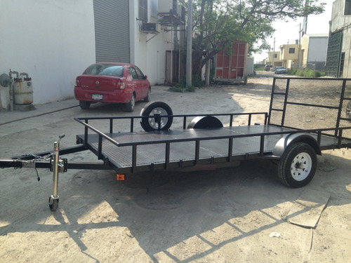 Remolque Cama Baja Traila Cuatrimotos Camioneta Mex 23 4