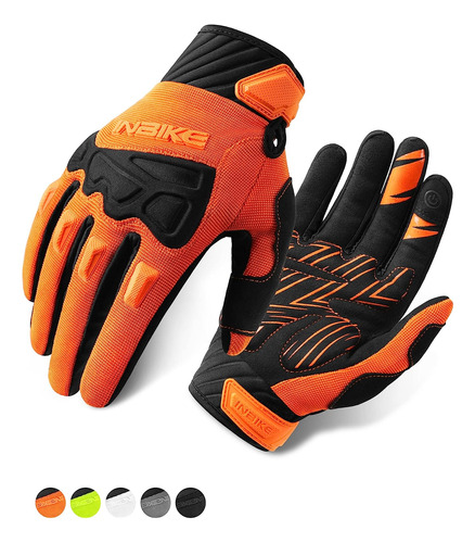 Guantes De Bicicleta De Montaña Hombres Protección De...