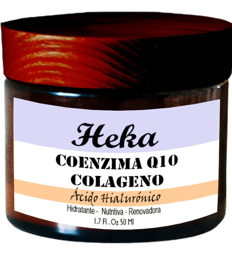 Crema Hidratante, Antiage,3 En 1 A. Hialurónico+q10+colágeno