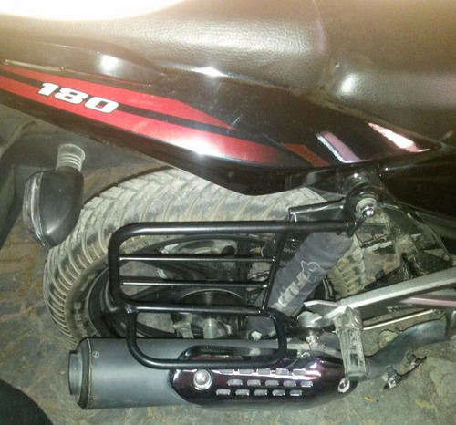 Imagen 5 de 9 de Soporte Lateral Alforjas C/base Bajaj 220 F Rouser
