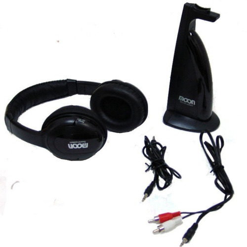 Auricular Inalambrico Profesional Fm Ideal Tv Pc Moon Ma102