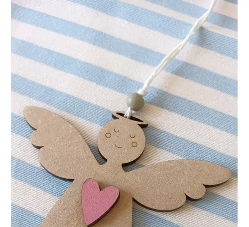 Detalles para bautizos angelitos personalizados