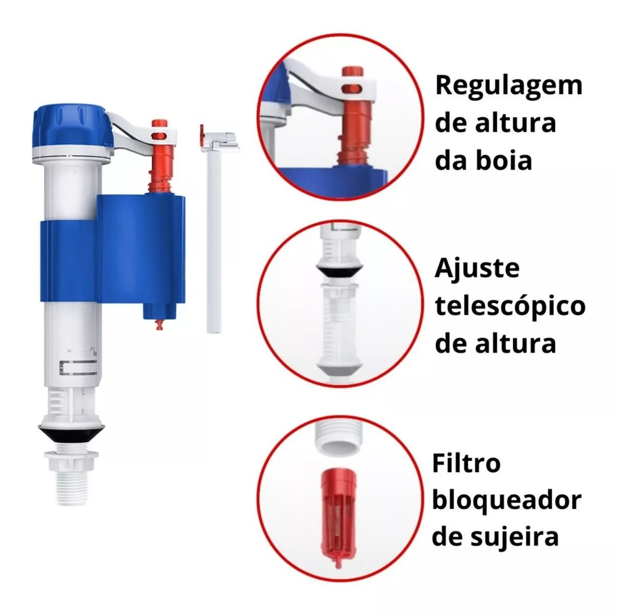 Terceira imagem para pesquisa de kit reparo caixa acoplada icasa