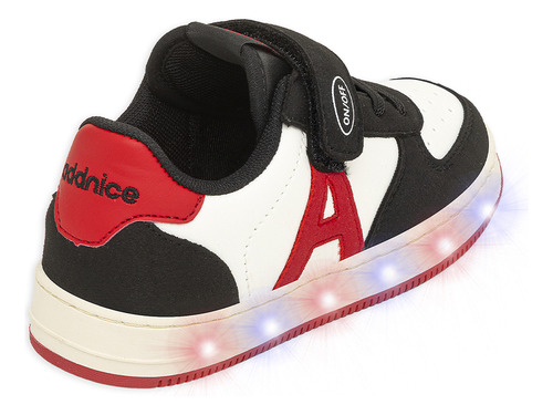 Zapatillas Con Luces Addnice Boston Bebe Bla 7 Solo Deportes