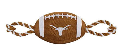 Pet First Ncaa Texas Longhorns Football Dog Toy, Materiales 