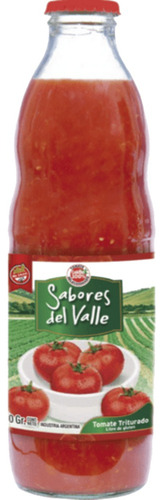 Botella De Tomate Triturado Sabores Del Valle X 950 Grs