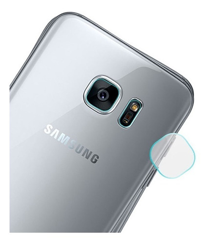 Film Templado Glass Vidrio Camara Trasera Samsung  S7 Edge