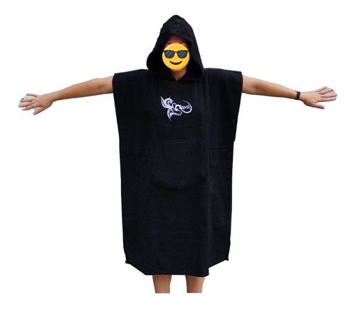 Poncho Cambiador Awa Toalla Surf Kite Wind Wakeboard Sup 