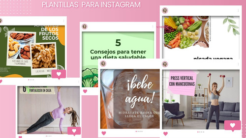 Plantillas Canva Editables Por 30 . Nutricion