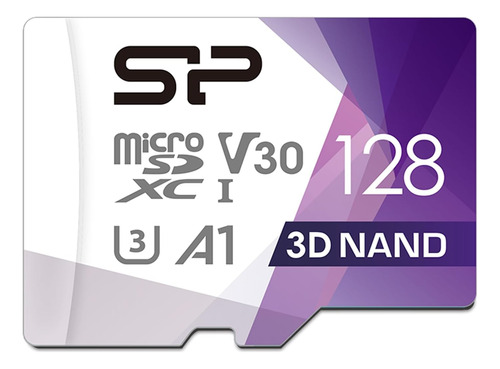 Tarjeta Micro Sd Silicon Power De 128 Gb U3 Sdxc Tarjeta De 