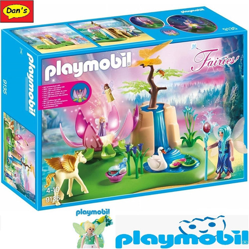 Imagen 1 de 3 de Playmobil 9135 - Lago Con Hadas Bebé
