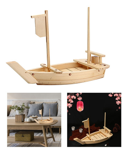 De Madera Para Barco Sashimi De Cocina Japonesa Coreana, De