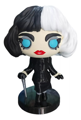 Cruella De Vil Figura Estilo Funko Pop
