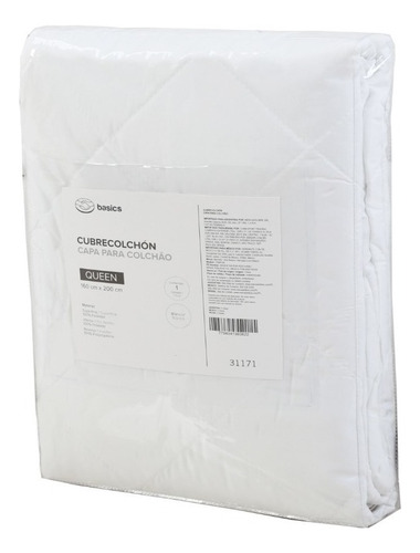 Cubre Colchón Mercado Libre Basics Queen 2 Plazas