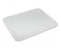 Comprar Bandeja Plastica Rectangular Posa Torta Filigrana 5kg Unidad