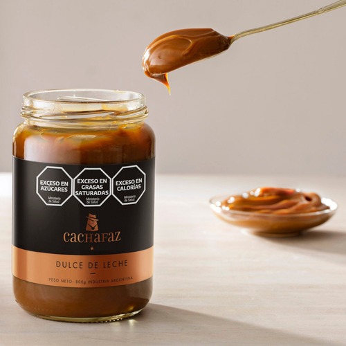 Combo Maple Gold 250 Ml. + Dulce De Leche Cachafaz 800 Gr.
