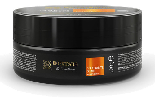 Máscara Bio Extratus Colorante Specialiste Cobre 120g