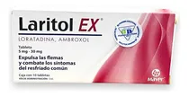 Comprar Laritol Ex Loratadina, Ambroxol 5mg-30mg C\u002F10 Tabs Maver 