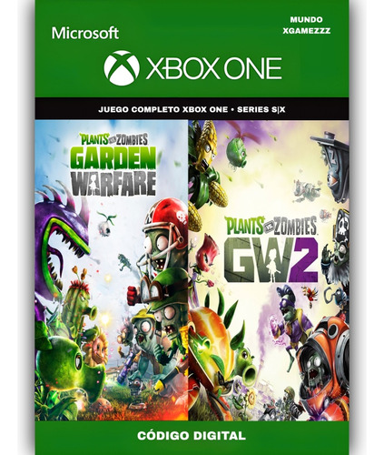 Plants Vs Zombies Garden Warfare Paquete Xbox One - Series (Reacondicionado)