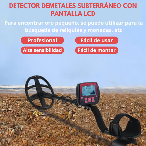 Detector De Metales Multifrecuencia 1m Profesional.