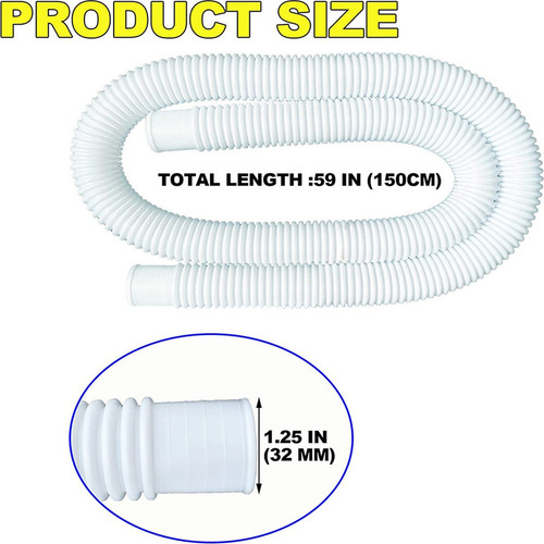 2 Manguera Filtro Para Piscina Intex Bestway Universal 150cm