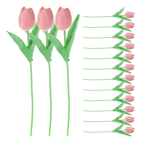 Centros De Mesa Con Forma De Tulipán Artificial, 15 Unidades