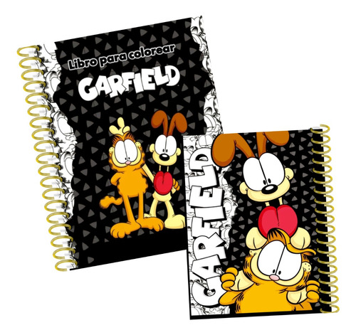 Libro Para Colorear Garfield