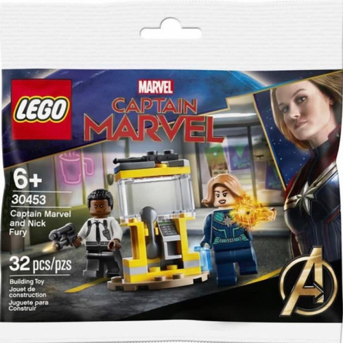 Lego Captain Marvel And Nick Fury Polybag Marvel 30453 