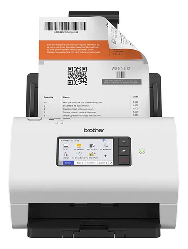 Escáner Profesional Brother Ads-4900w Wifi Blanco