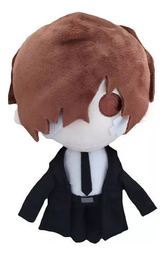 Muñeco De Peluche Negro Bungo Stray Dogs Dazai Osamu De Rega