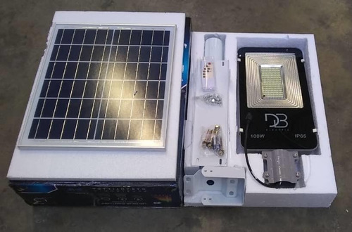 Imagen 1 de 6 de Luminaria Panel Solar Led