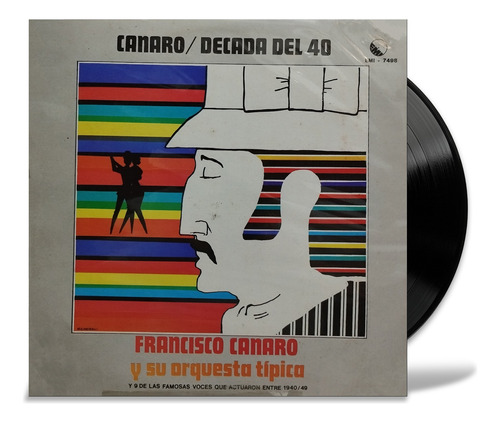 Francisco Canaro - Decada Del 40 - Lp Vinilo