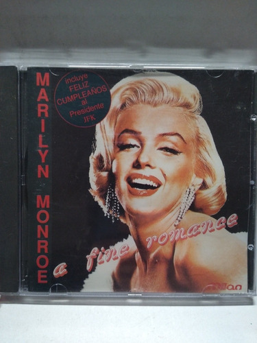 Marilyn Monroe A Fine Romance Cd Nuevo