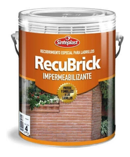 Recubrick Impregnante Ladrillos Sinteplast 20lt