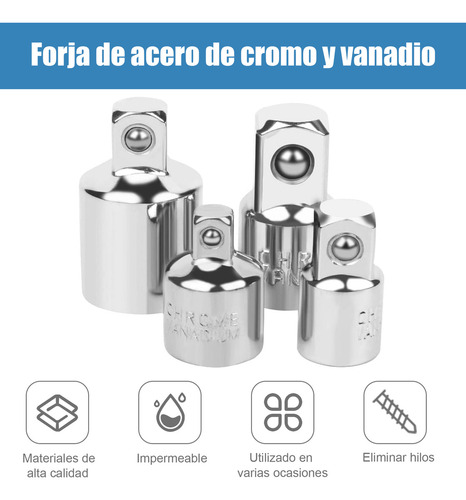 Ycrigns® 15pzs Llave De Herramientas Mecánicas 8 Barras De Extensión