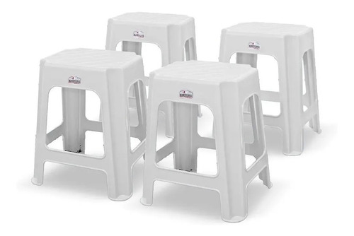 Imagen 4 de 5 de 6 Banquetas Reforzadas Apilables Colombraro - Colores Varios
