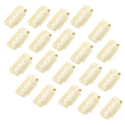 Zlche 20 Piezas Extensión Del Cabello Clips De L1tdh