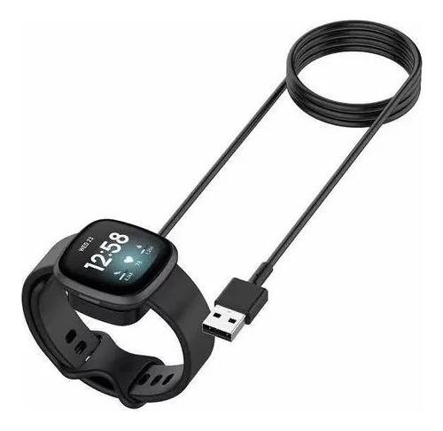 Cargador Cable Para Fitbit Versa 3 / Versa 4/ Sense/ Sense 2