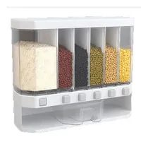 Comprar Dispensador De Cereales Arroz Alimentos Granos Y Menestras 