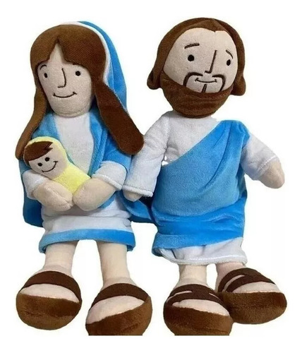 Muñeca De Peluche De María Jesús, 2 Piezas, Regalo Para Niño